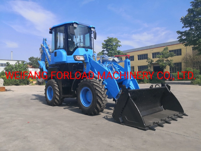 Mini Skid Steer Wheel Loader, Telescopic Wheel Loader and Wz28-20 Backhoe Mini Loader with Cummins Euro5 Engine for Sale