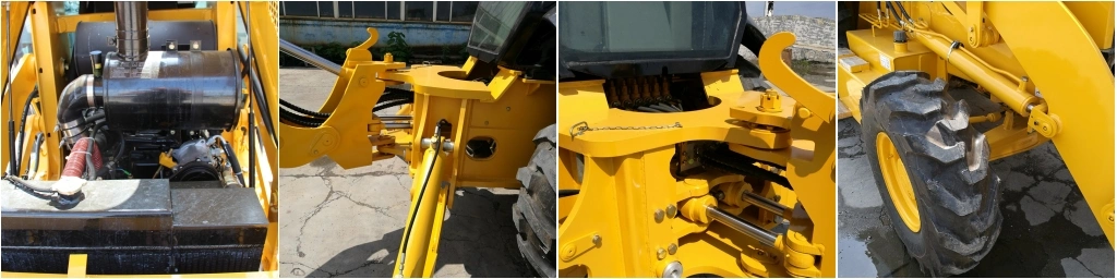 Wolf Backhoe Loader Jx45 Wheel Loader for Cosntruction