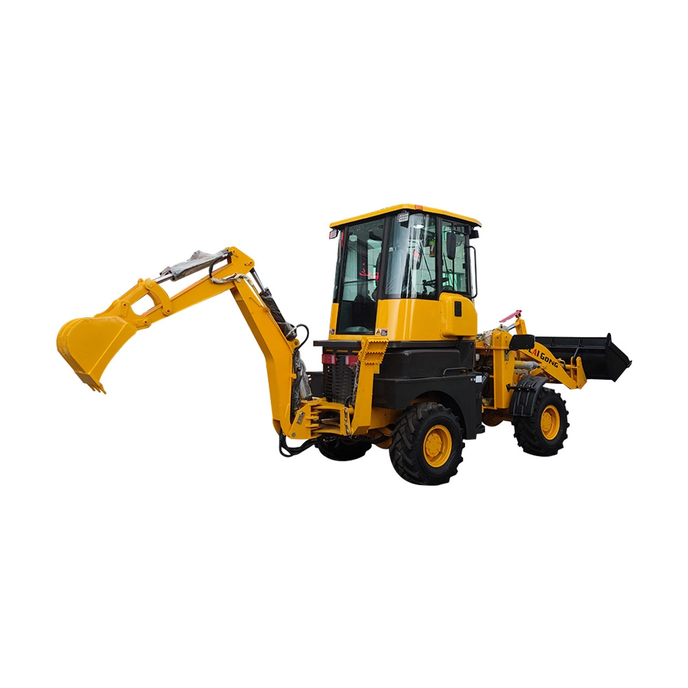 Lgcm Mini/Small 1 Ton 2 Ton 3 Ton Backhoe Loader Excavator with Attachment Grassfork/Breaking Hammer/Snow Blade