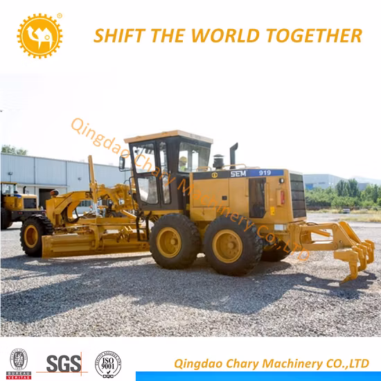 Sem919 190HP Строительная техника Автогрейдер/дорожный грейдер